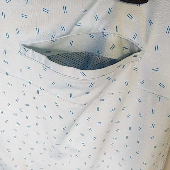 NWT Nike Golf Skirt Skort Size Medium Women's Dri-Fit UV Victory Printed Blue - Picture 4 of 13